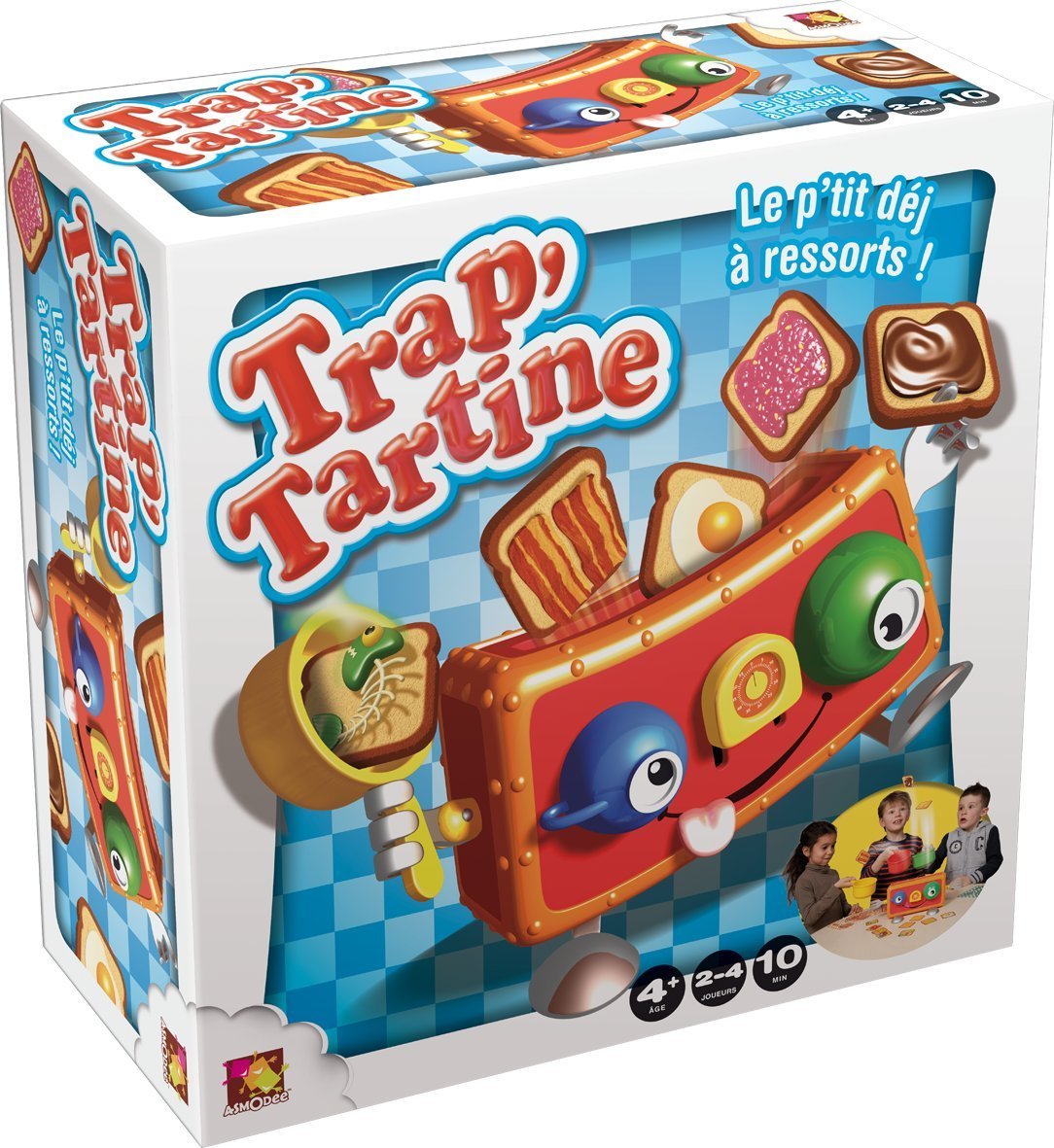 Be Blip - Trap Tartine - pour Enfant à partir de 4 Ans - Sois prêt à  Attraper Les toasts Qui surgissent du Grille-Pain - Parties de 10 Minutes -  de 2