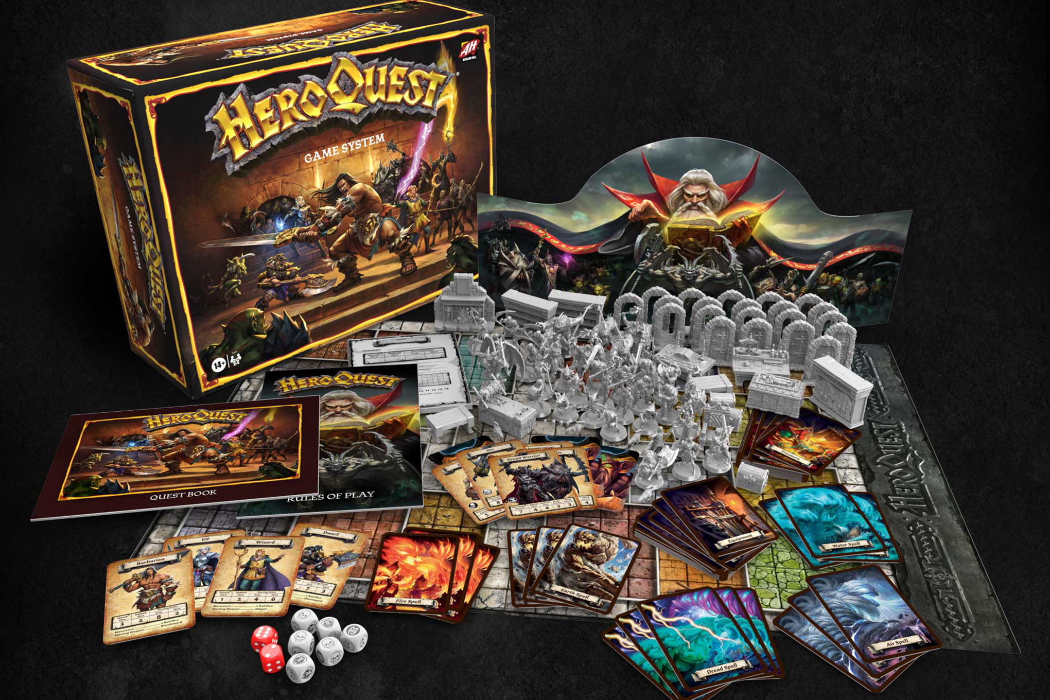 Acheter HeroQuest - Hasbro, Avalon Hill - Jeux de société - Le