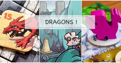 3 jeux…… avec des dragons !