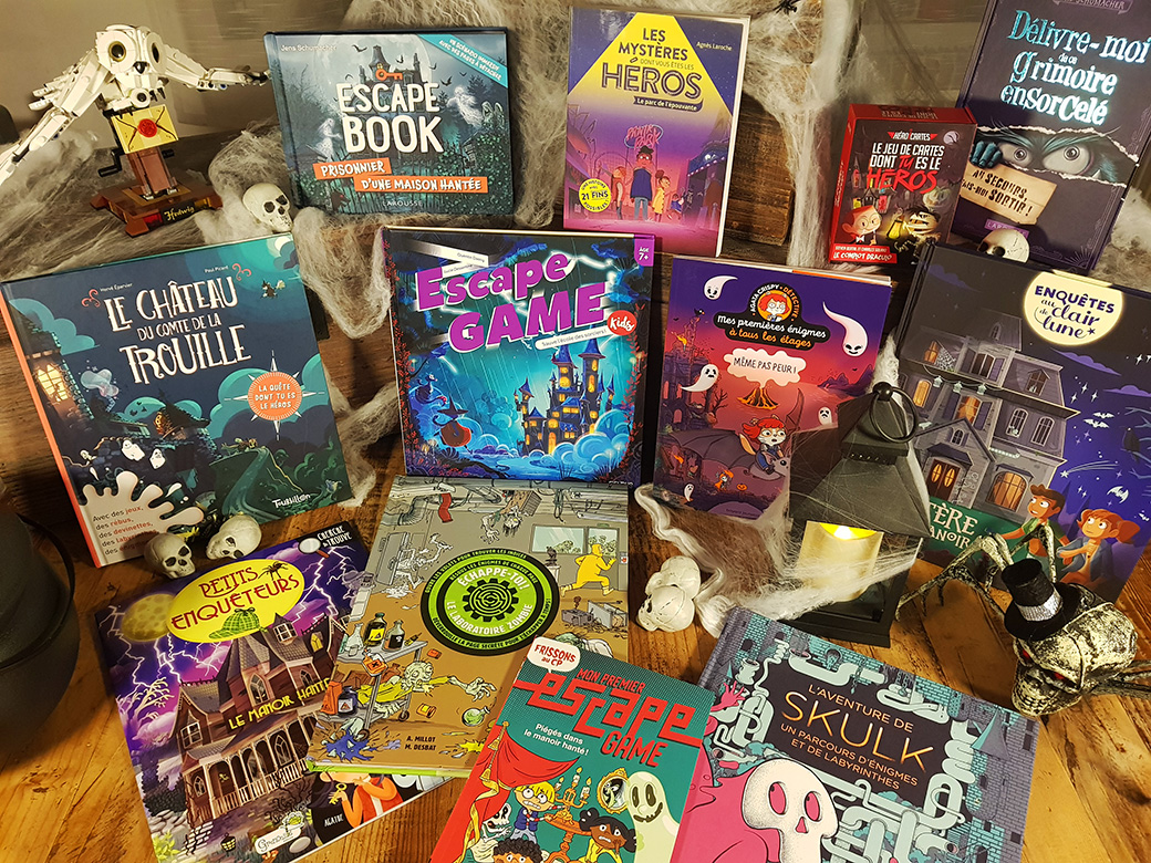 Spéciale Halloween, une sélection de livres pour enfants de 2 à 7 ans
