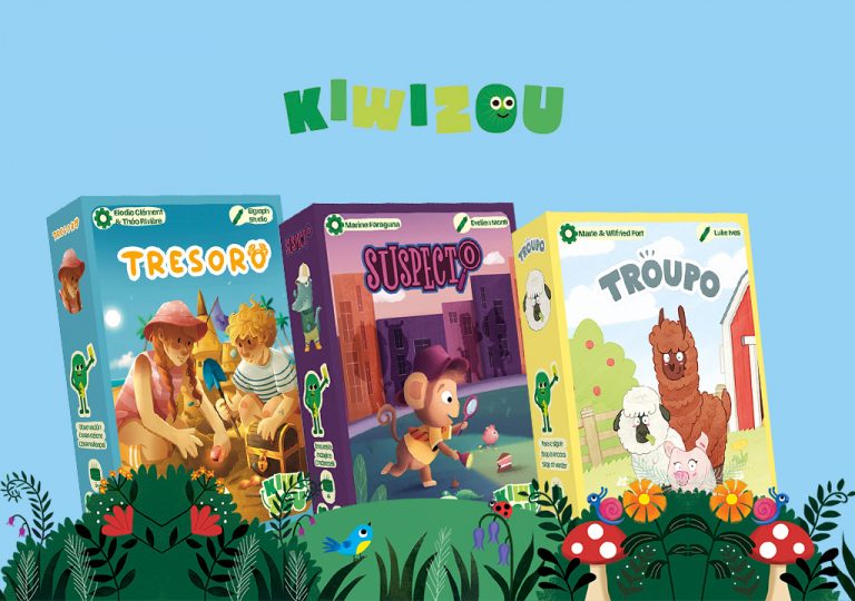 Trio de nouveautés chez Kiwizou